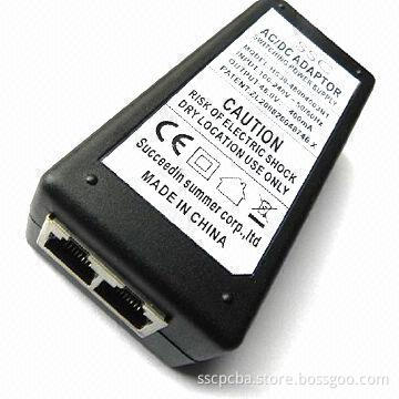 48V/400mA PoE Adapter, CE-certified
